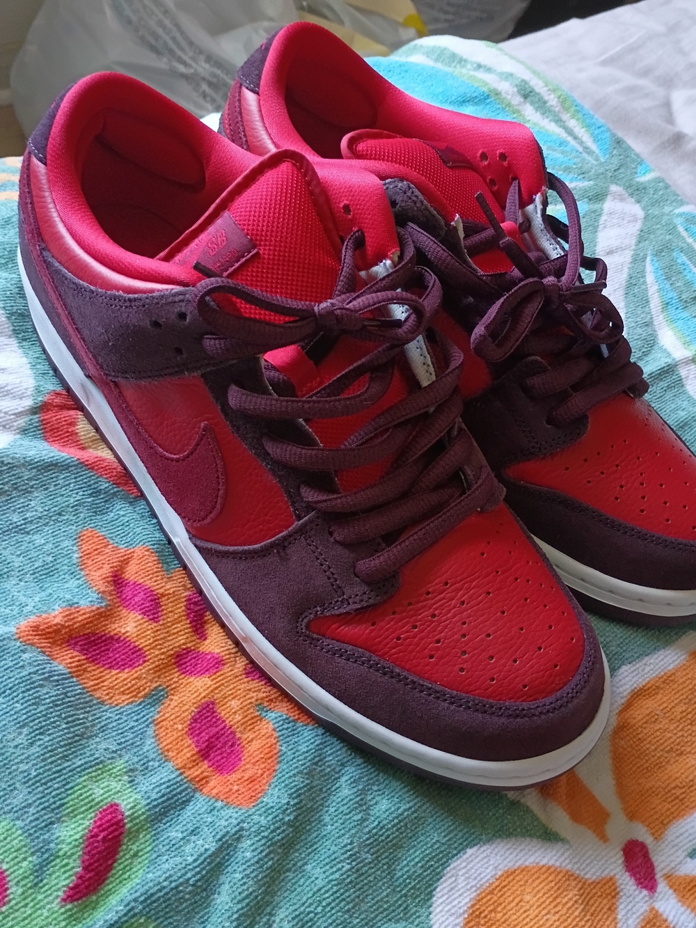 Size 12 Nike SB Dunk Cherry